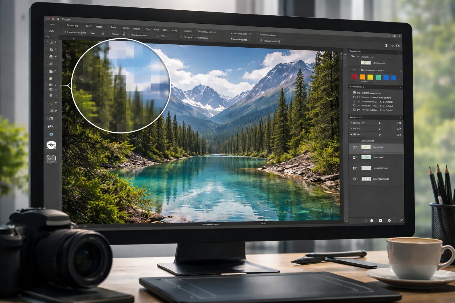 raster graphics editing software​